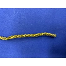 3mm Műszálas zsinór Arany