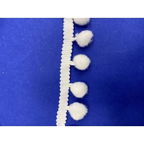 Méteres pom-pom Fehér