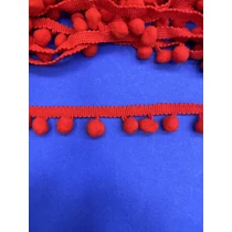 Méteres pom-pom Piros