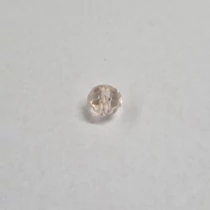 Fűzhető üveggyöngy bézs