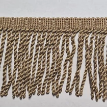 Függöny rojt drapp 6 cm