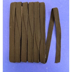 Gumiszalag 12mm Fekete