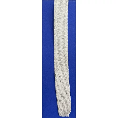 2cm Ezüst Gumiszalag