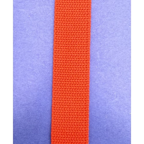 30mm Pamut Heveder Piros