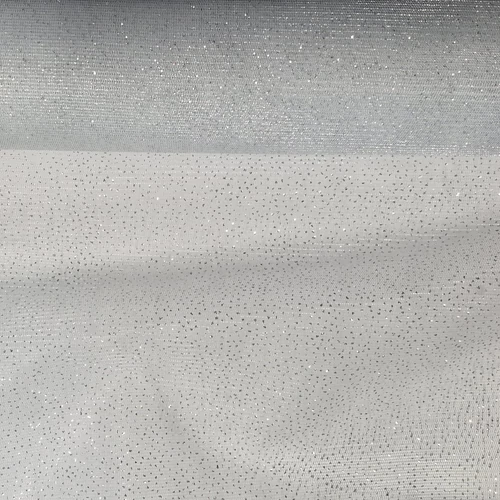 Fehér csillám tüll-2